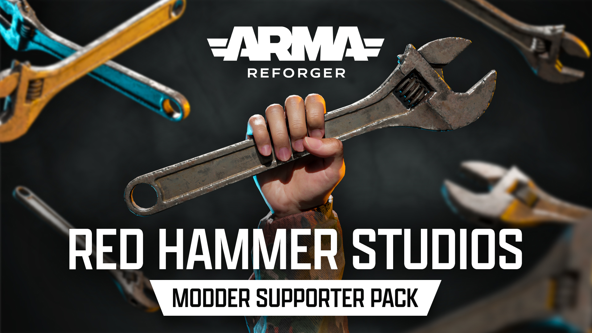 Cover image of Modder Supporter Pack #1 - Red Hammer Studios is now available!